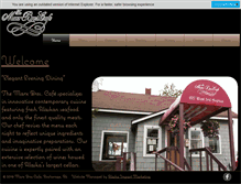 Tablet Screenshot of marxcafe.com